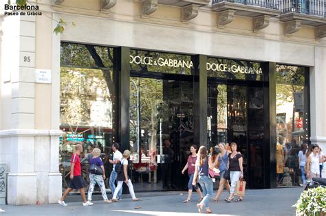 tienda dolce gabbana en barcelona